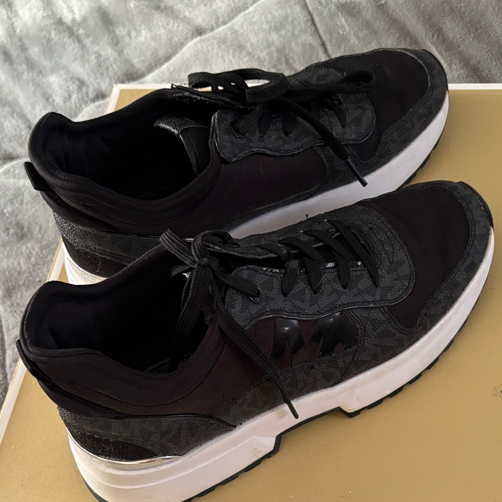 Women’s Black Platform Sneakers